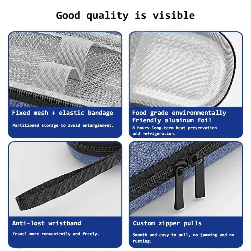 sac de refroidissement à insuline portable, protection à main, sac de rangement étanche pour médicaments diabétiques, pour stylo à insuline, vie et voyages quotidiens