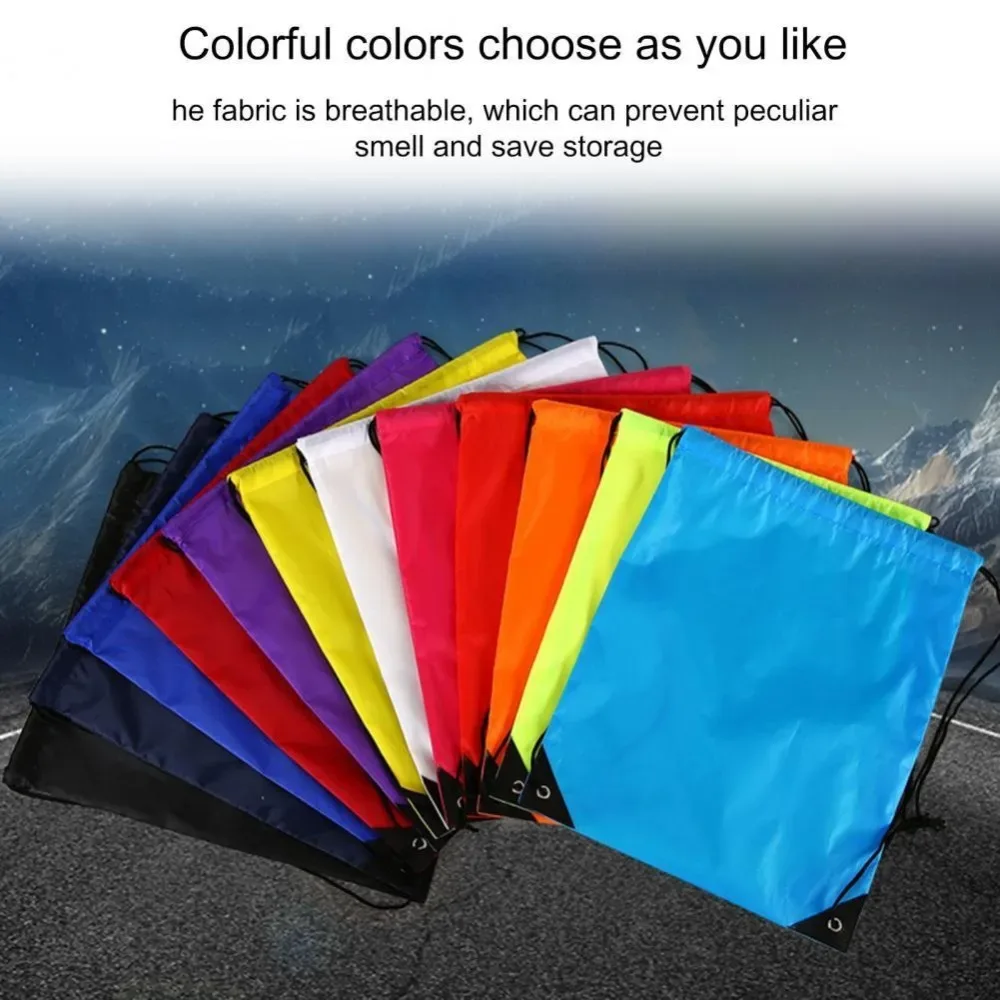 sac à dos de poche étanche à cordon de serrage – sac de sport de plein air léger et durable, pour randonnée, salle de sport, voyage, usage quotidien, sac cadeaux