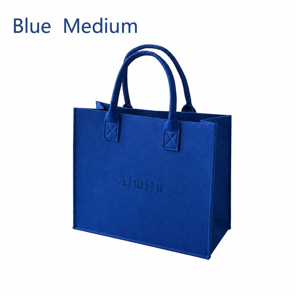 sac à bandoulière en feutre de grande capacité pour femmes, sacoche de voyage de couleur unie, sac à main simple s/m/l, nouvelle collection, 1 pièce