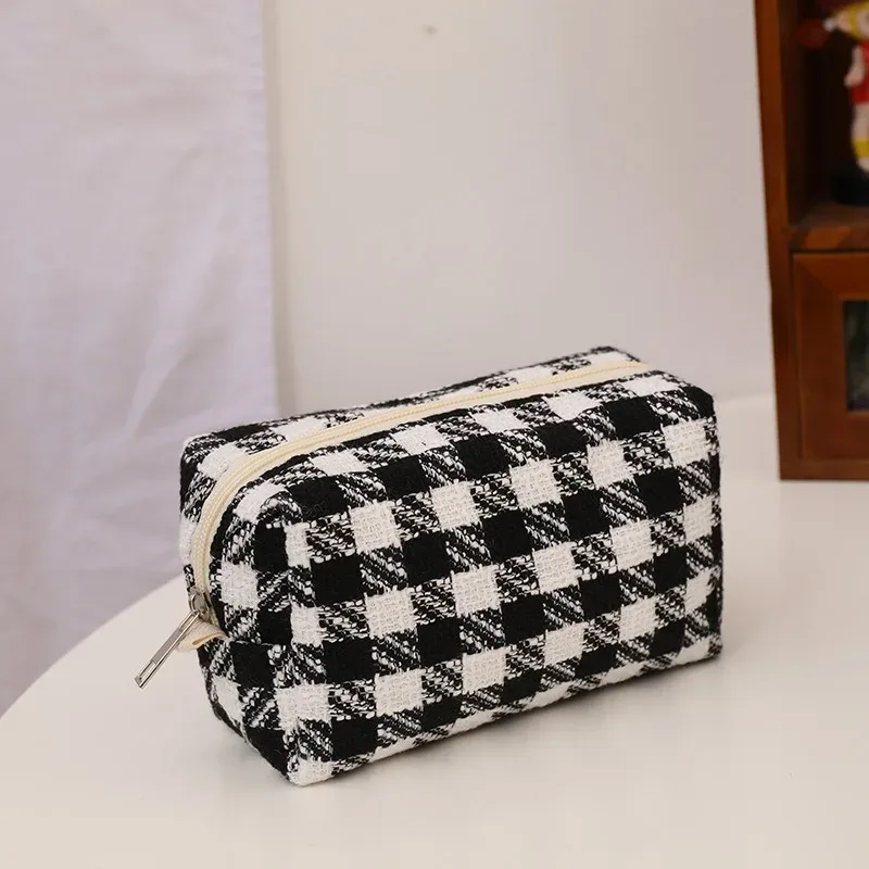 sac de rangement en toile kawaii, sac de rangement de voyage pour cosmétiques rouges à lèvres, kits de maquillage mignons pour femmes, sacs à main organisateur portefeuille étuis à crayons