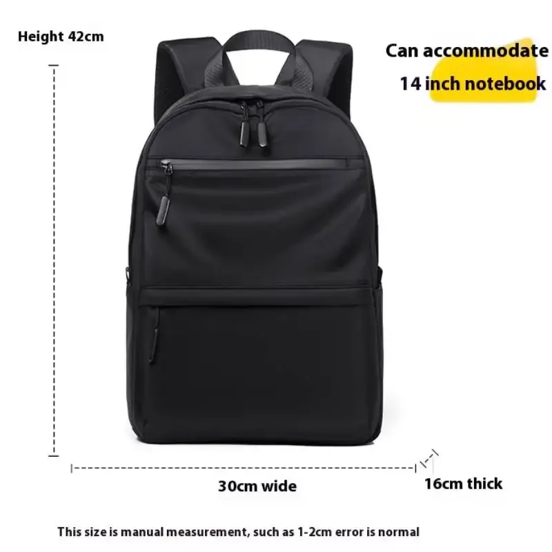 sac à dos tendance pour étudiants, grande capacité, décontracté, résistant à l'eau, unisexe, simple, personnalité