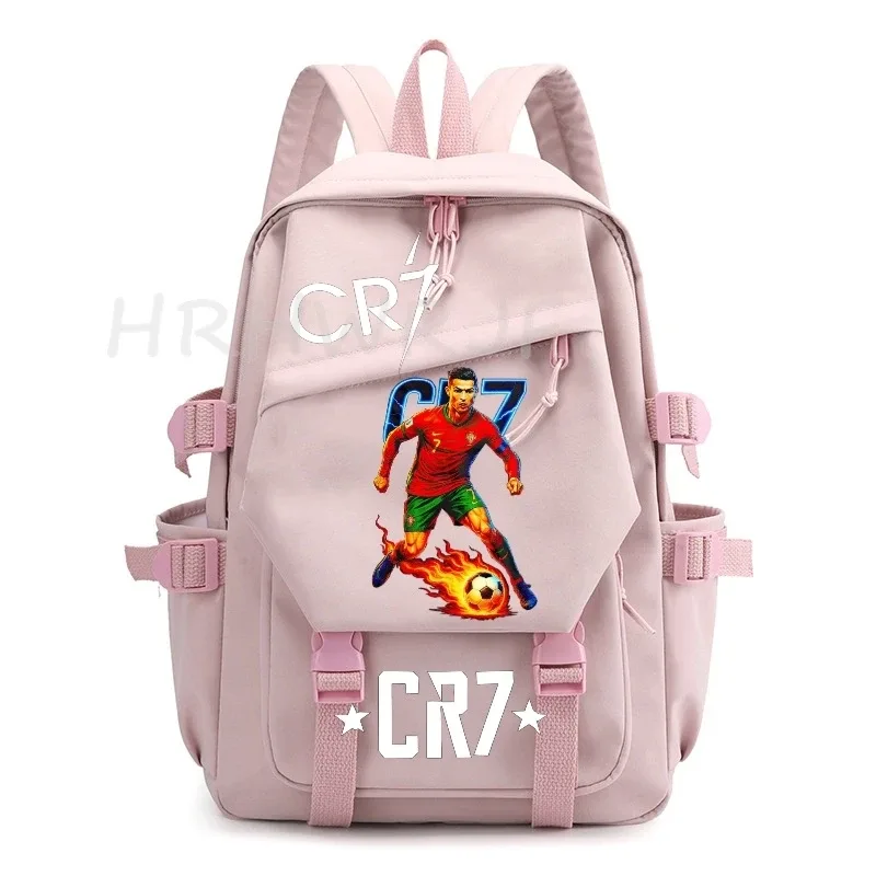 sac à dos ins capacity cr7 pour femmes et hommes, léger, pour étudiants, sacs d'école, sac de voyage tendance, pour adolescents, pour ordinateur portable, mochilas