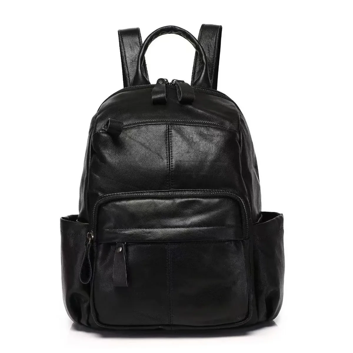 sac à dos vintage en cuir véritable pour femme, sacs fourre-tout en cuir de vache véritable pour dames, sac à bandoulière en cuir de vachette tendance, nouveauté 2026