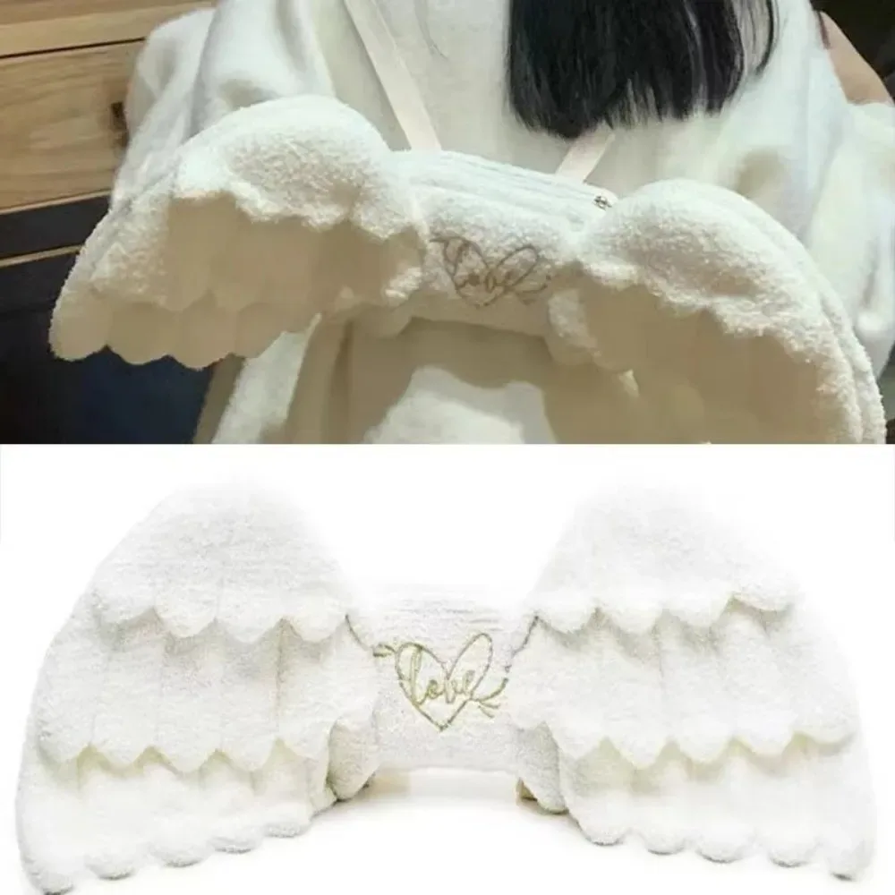 nouveau sac à dos à bretelles réglables avec ailes d'ange, couleur blanche, fermeture éclair, sac à dos en polyester, mini sac à dos, uniforme jk