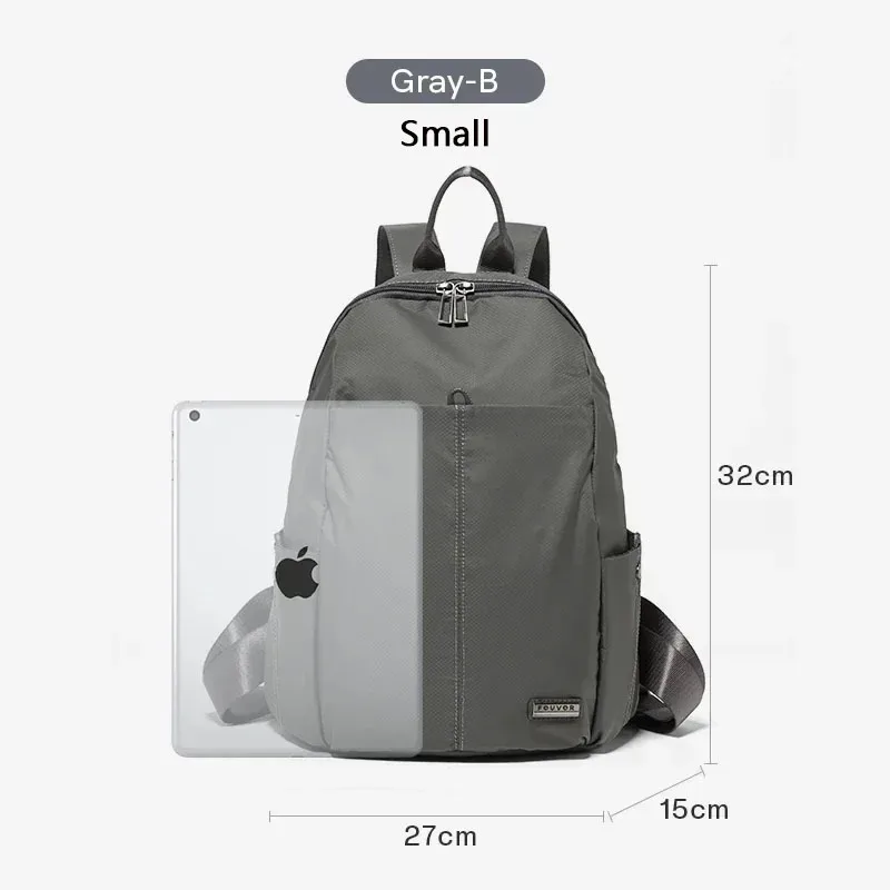 sac à dos unisexe fouvor pour l'extérieur, grande capacité, léger, simple, pour les voyages, l'école, les sports, les jeunes adolescents 2961-21
