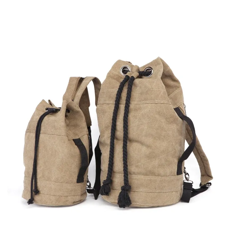sac à dos scolaire de sport en toile de couleur unie, sac à dos antivol de loisirs pour hommes