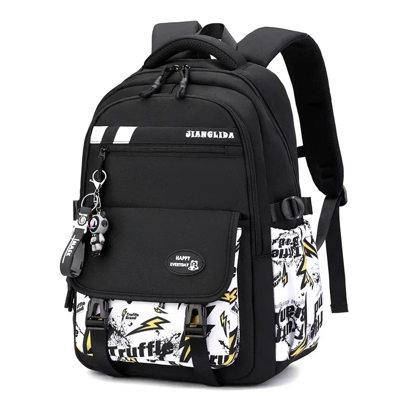 sac à dos de voyage pour homme, motif camouflage graffiti, grande capacité, pour voyages en plein air, sac d'école imperméable pour étudiants.