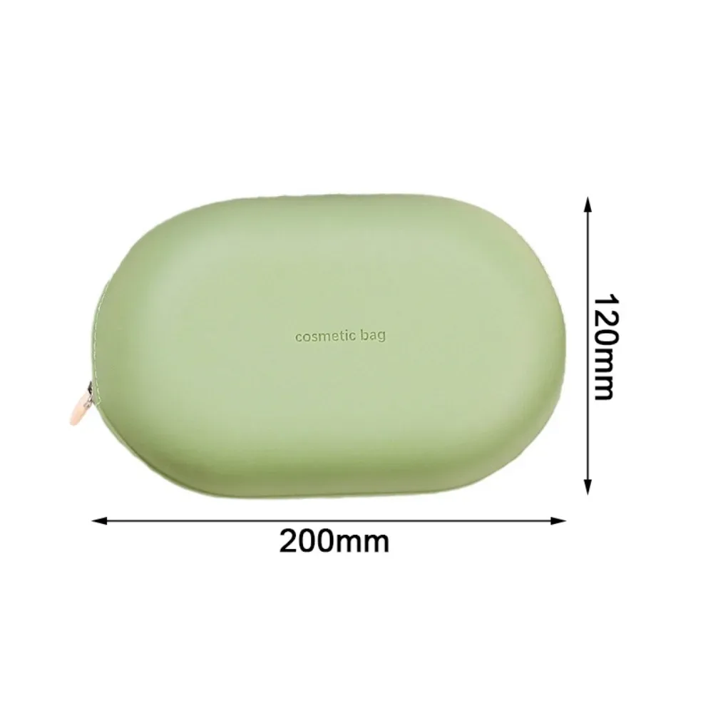 nouvelle trousse de toilette portable grande capacité pour voyage d'affaires, sac de rangement en silicone pour cosmétiques, trousse de maquillage étanche et mignonne