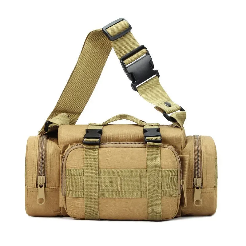 sac banane imperméable pour homme, sac à bandoulière croisé pour la randonnée, l'escalade, la pêche et le camping
