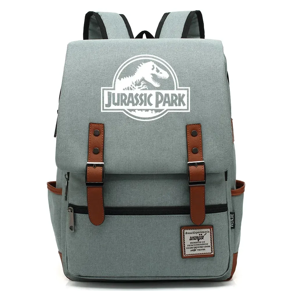 b3303 sac à dos tendance dinosaure jurassic park world avec boucle pour enfants, adolescents, étudiants, femmes et hommes