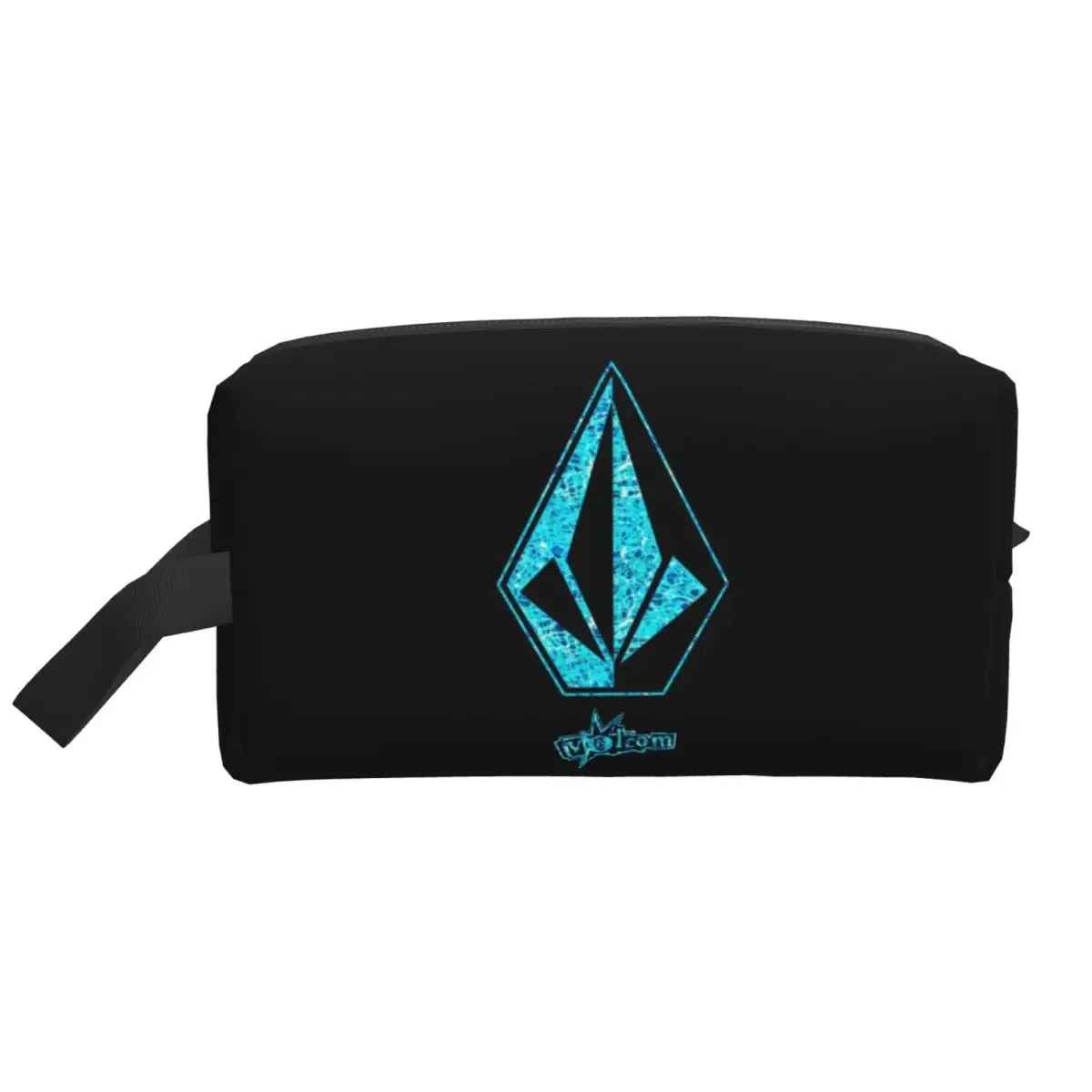 v-volcom – trousse de maquillage avec logo, organisateur de cosmétiques, trousse de toilette, trousse à cosmétiques pour femmes, trousse de voyage pour la beauté, trousse à crayons