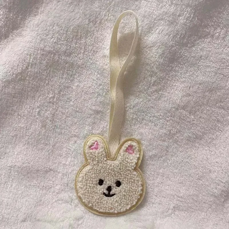 étiquette bagage polyester imprimés animaux beige rose noir voyage enfant identification bagages maternelle accessoires