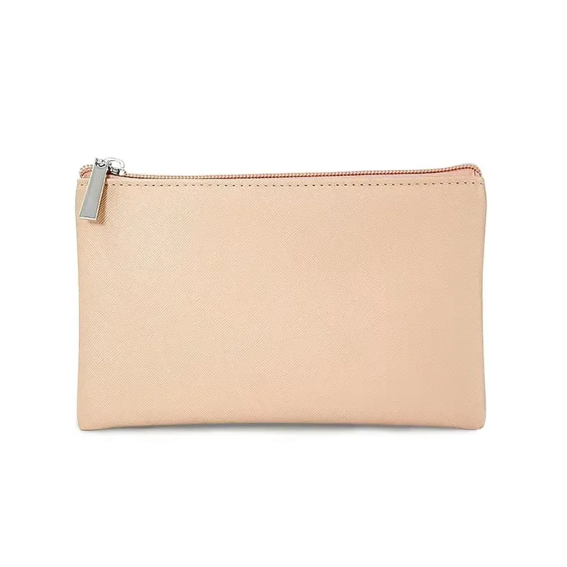 mini sac organisateur de rouge à lèvres |   pochette cosmétique portable ultra fine |   petite trousse de maquillage couleur bonbon pour femme