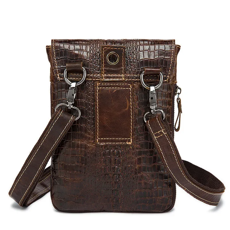 porte-documents crocodile classique en cuir véritable pour hommes, sac à main pour bureau, sac à épaule pour avocat et ipad