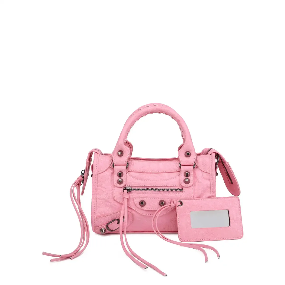 sac fourre-tout pour moto pour femme, grande capacité, sac à bandoulière, sac à main, sac rétro style urbain, sac de voyage pour trajets quotidiens