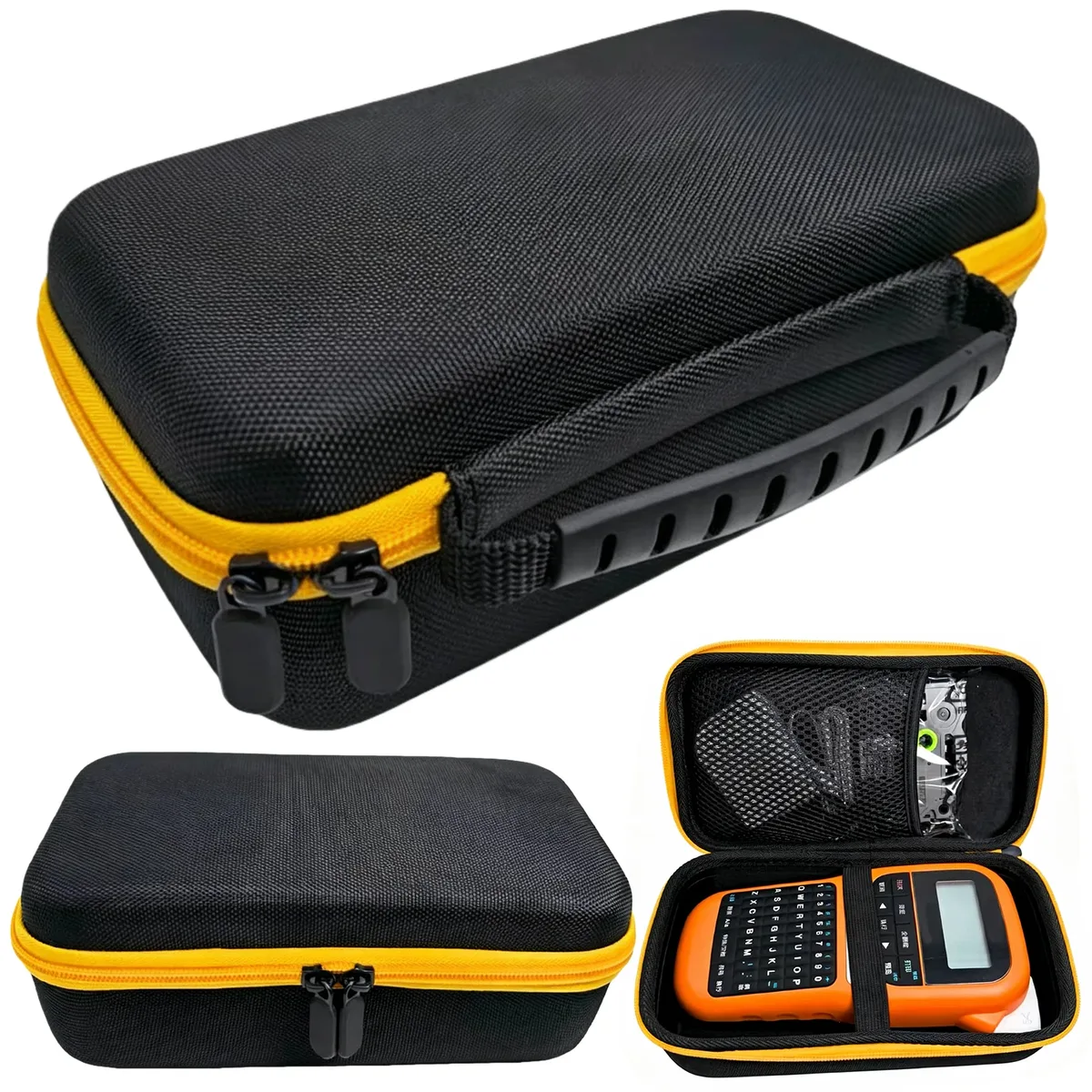 étui de transport rigide pour étiqueteuse brother pth110 pth111 pro pte110, sac de rangement en nylon à coque rigide en eva