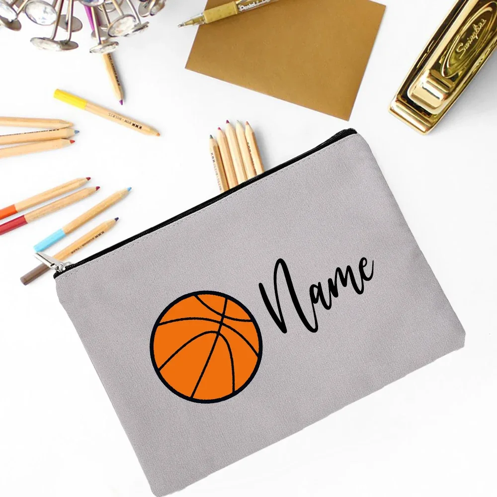 sac à crayons de football personnalisé, trousse à crayons avec nom personnalisé, fournitures de papeterie scolaire, sacs de rangement, cadeau de noël et d'anniversaire pour enfant