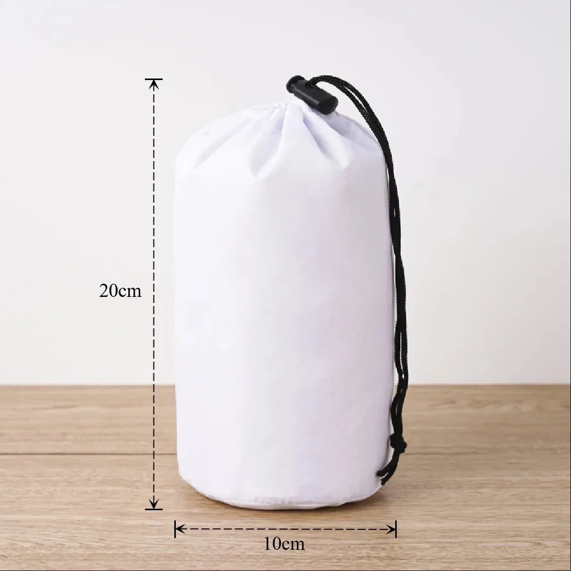 sac de rangement en tissu oxford à cordon pratique, en nylon, étanche à la poussière et au soleil, sac d'emballage, sac de rangement portable universel