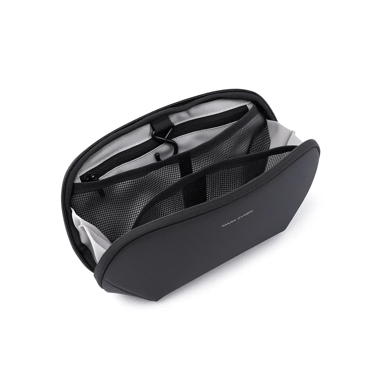 trousse de toilette mark ryden pour hommes, trousse de voyage suspendue avec fermeture éclair ykk, organisateur de toilette multi-compartiments pour voyage d'affaires