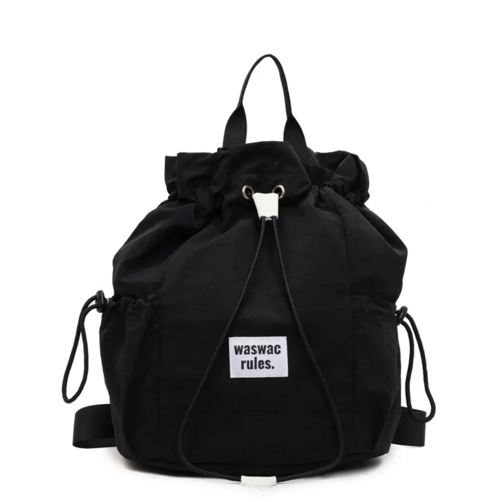 sac à dos de rangement de raquette de sport de grande capacité, sac à bandoulière léger de couleur unie pour fitness, sac de fitness à cordon en nylon pour badminton