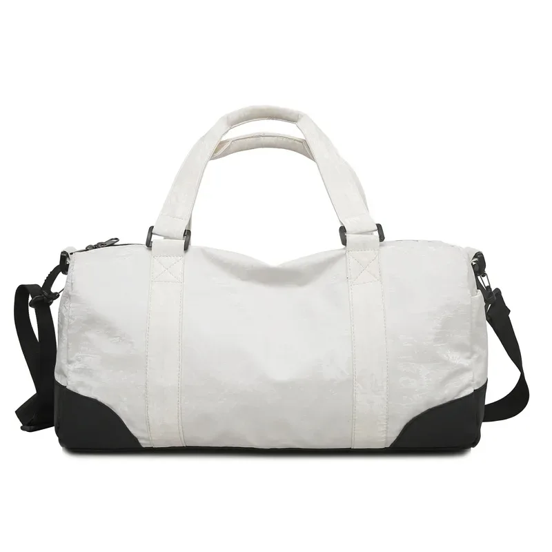 sac de voyage personnalisé avec logo imprimé, sac de sport avec séparation sèche et humide, sac de danse de yoga, impression de photos, nom du sac de fitness