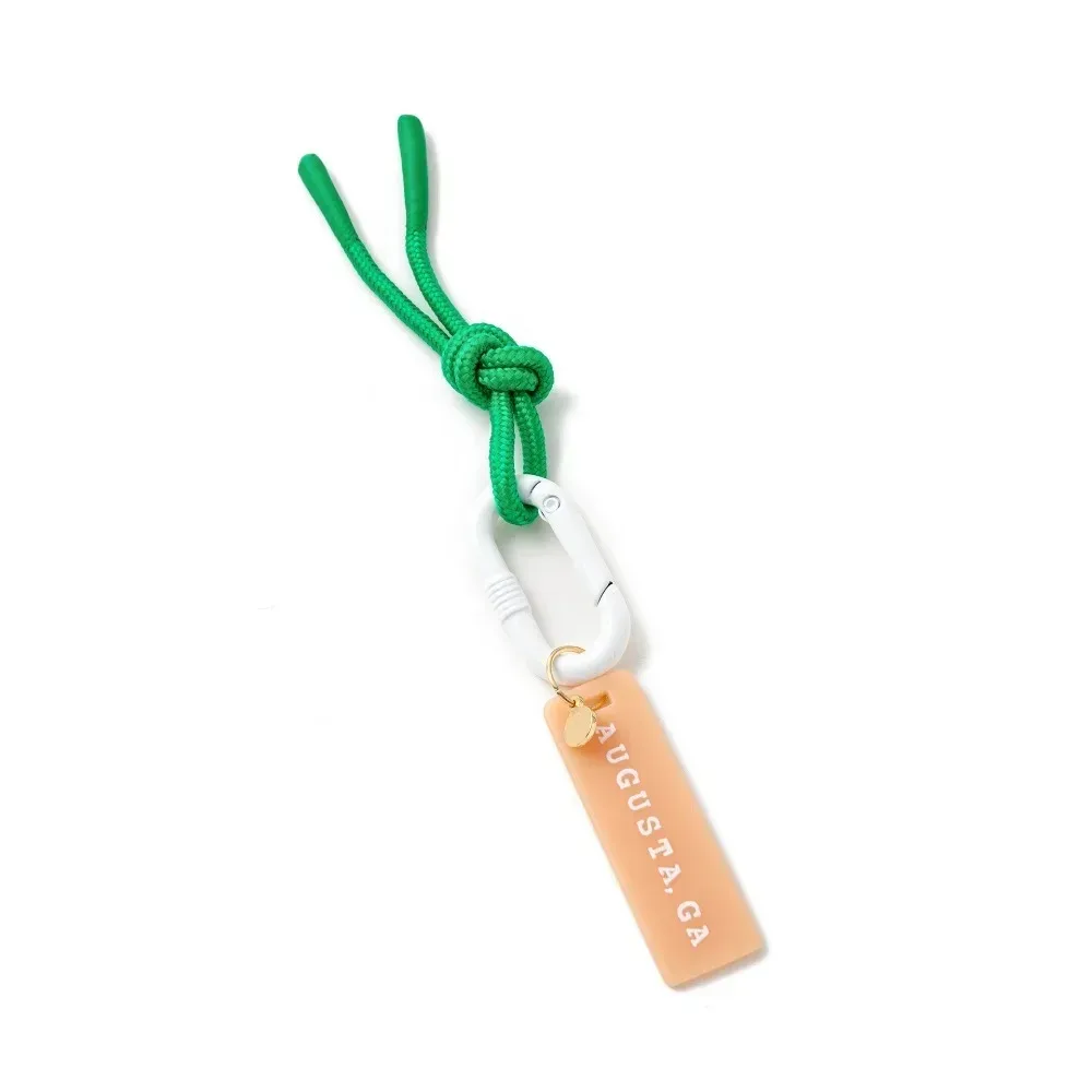 porte-clés mignon en acrylique esthétique avec mousqueton, style preppy, pour l'été et la plage, breloque de sac légère, porte-clés de sac à dos pour adolescentes, femmes et voiture