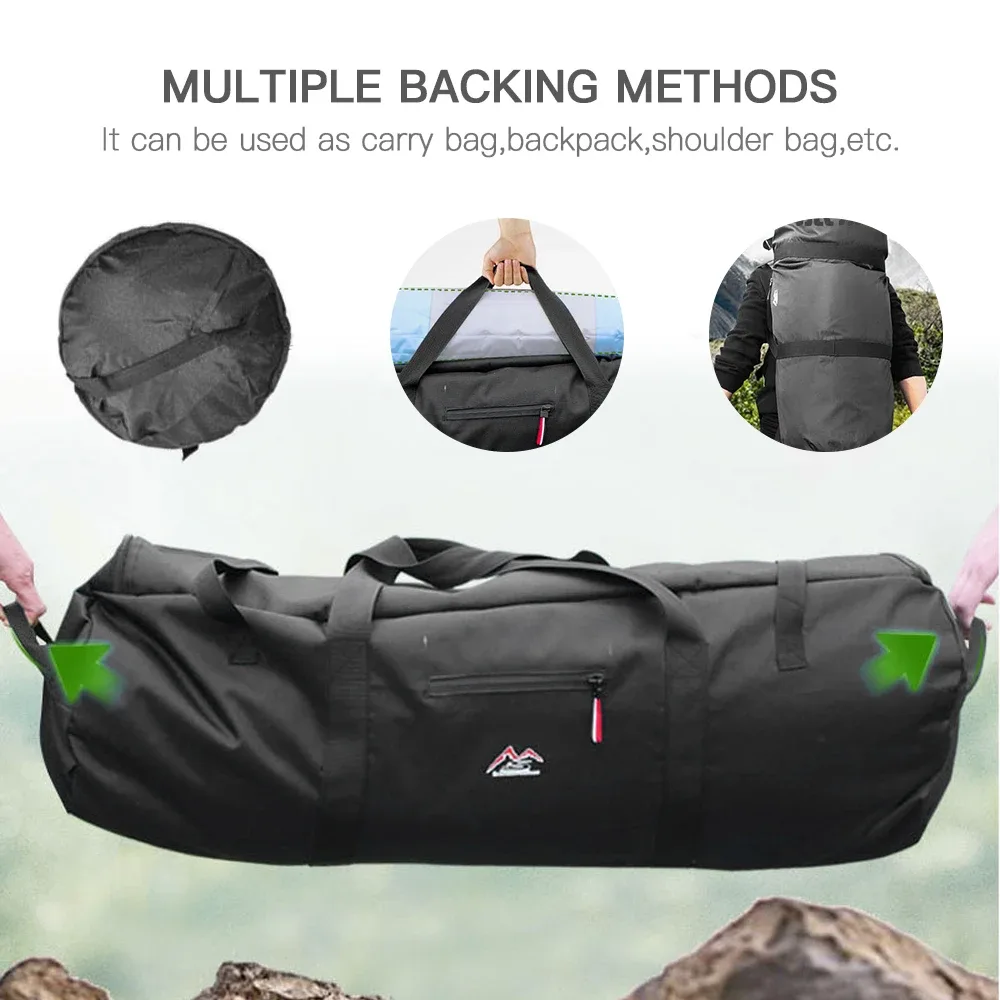 sac à dos de voyage pour la randonnée, sac à main extérieur, sac à bagages, sac de rangement de tente, équipement de camping, fournitures de randonnée