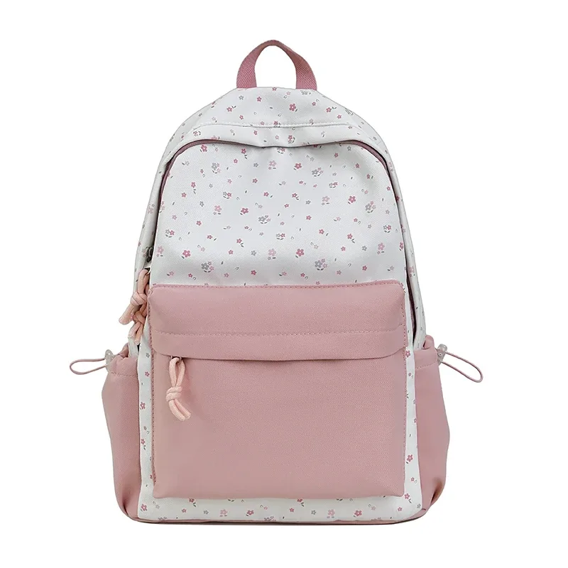 nouveauté printemps 2026 : sacs polyvalents résistants, sacs à dos polyvalents en tissu oxford à motifs floraux, grande capacité, pour étudiants et trajets quotidiens