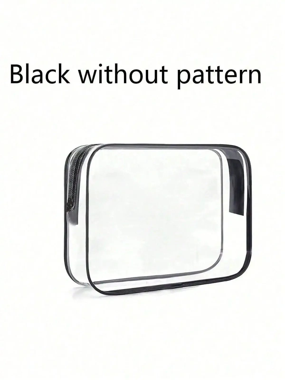 sac fourre-tout transparent multifonctionnel - étui de transport transparent à fermeture éclair pour articles de toilette, maquillage, électronique, idéal pour les voyages, la salle de sport, l'aéroport