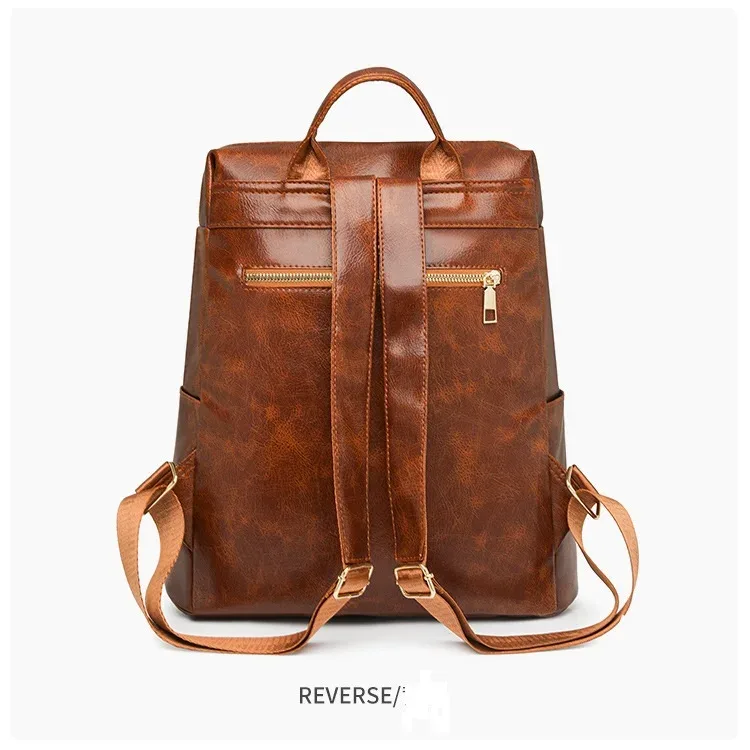 nouveauté sac à dos sac à main pour femmes en cuir pu anti-vol voyage sac à main sacs à bandoulière