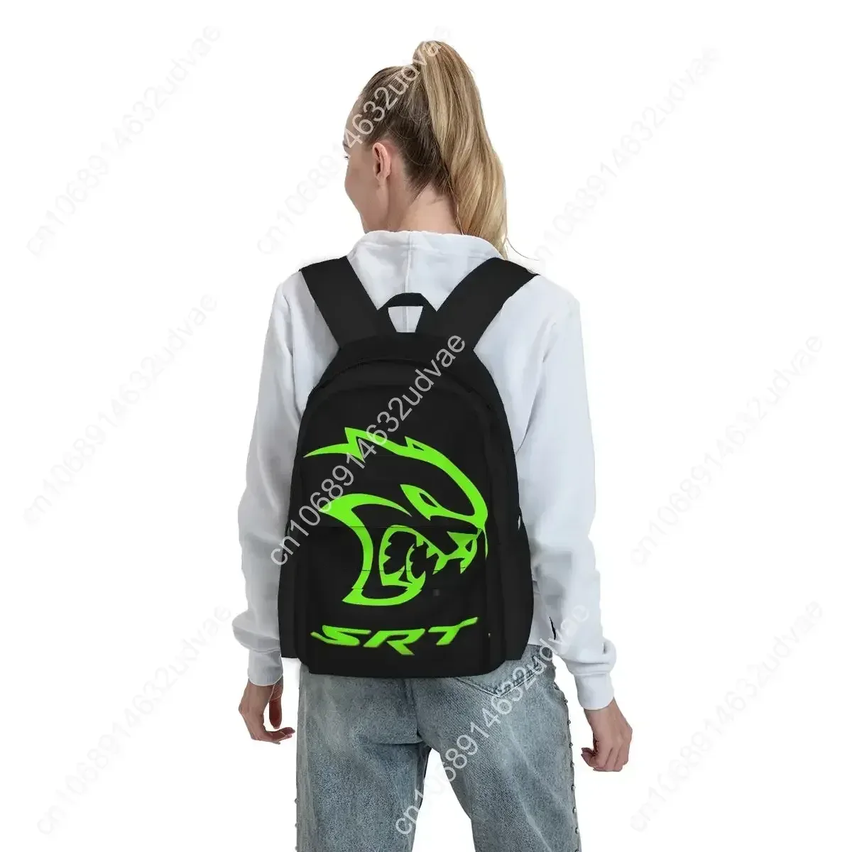 sacs à dos avec logo dodge hellcat srt, sacs d'école pour étudiants, sac à dos de dessin animé, sac à dos pour ordinateur portable, sac à bandoulière