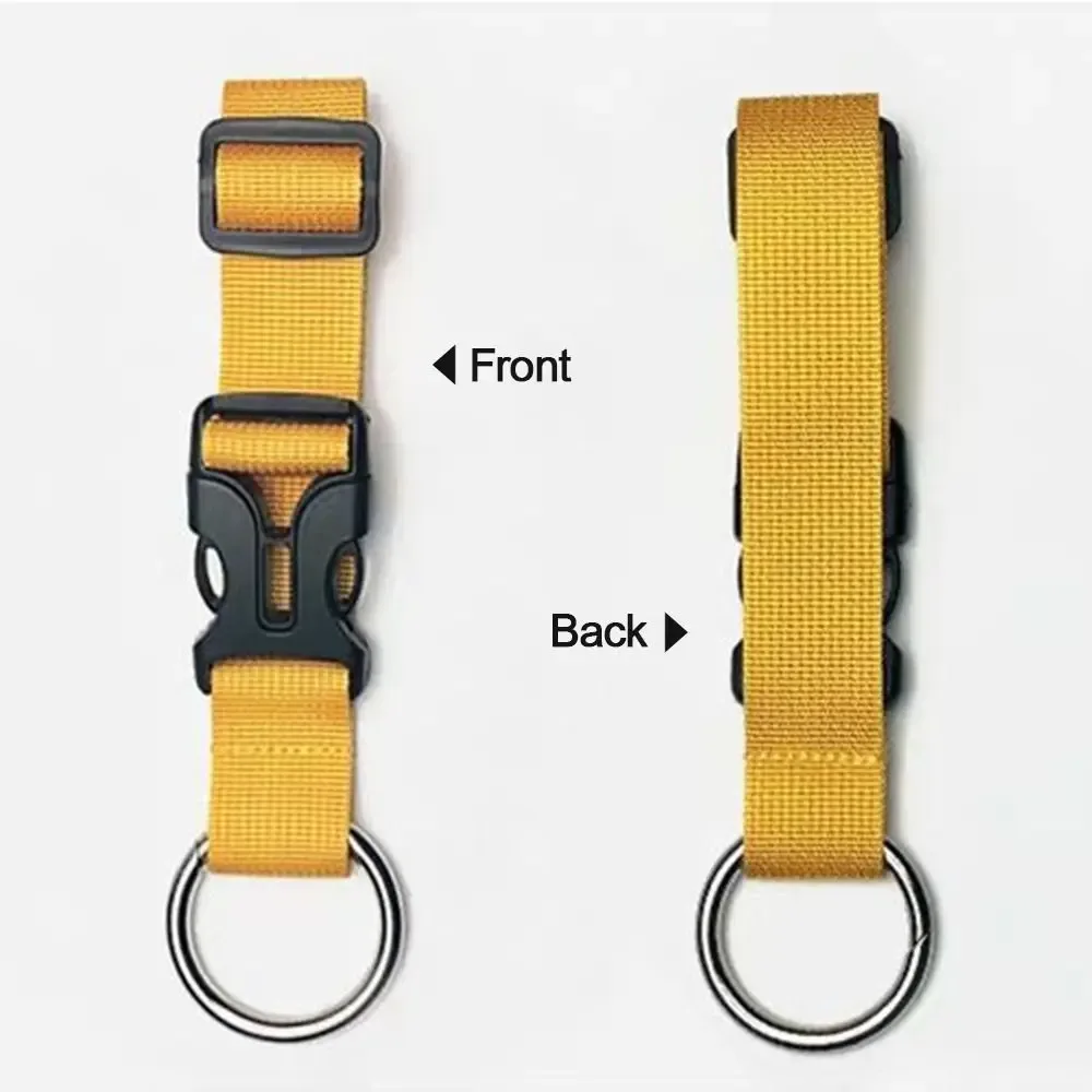 sangle de bagage antivol portable, pince de veste utile, ceinture de valises, clip de sac à main, pince supplémentaire de sac, support de coffre extérieur