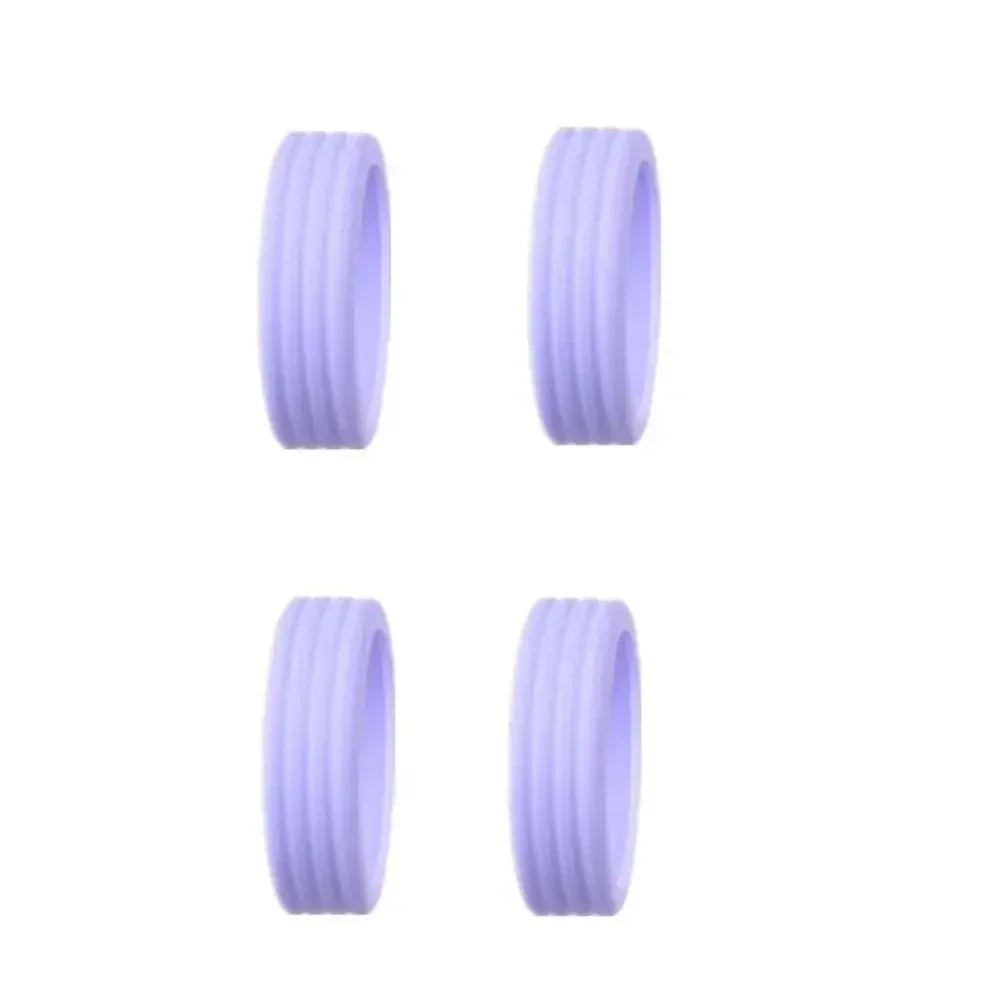 protecteur de roues de bagage en silicone avec son silencieux, accessoire de protection de valise, 4/8 pièces