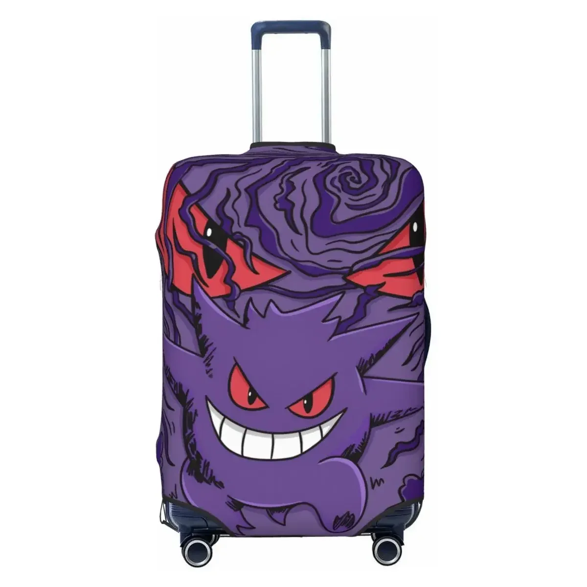 housse de bagage de voyage haut de gamme, imprimé p-pikachizer, universelle, 18-32 pouces, élastique, anti-poussière, anti-rayures, lavable