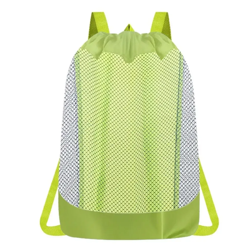 sac à dos de natation grande capacité, sac de plage pliable et portable, sac à dos de natation avec fermoir réglable, séchage rapide, paniers de plage pour enfants