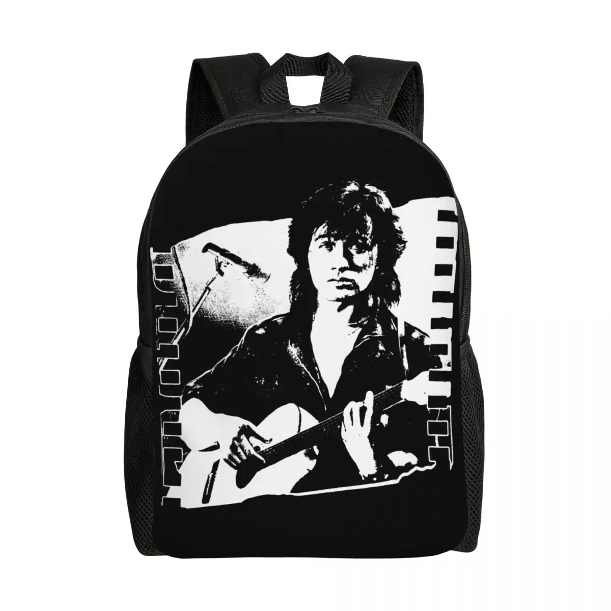 sac à dos imprimé 3d personnalisé viktor tsoi, rusian rock k37imprimés, sacs de voyage scolaires, sac à livres pour ordinateur portable de 15 pouces