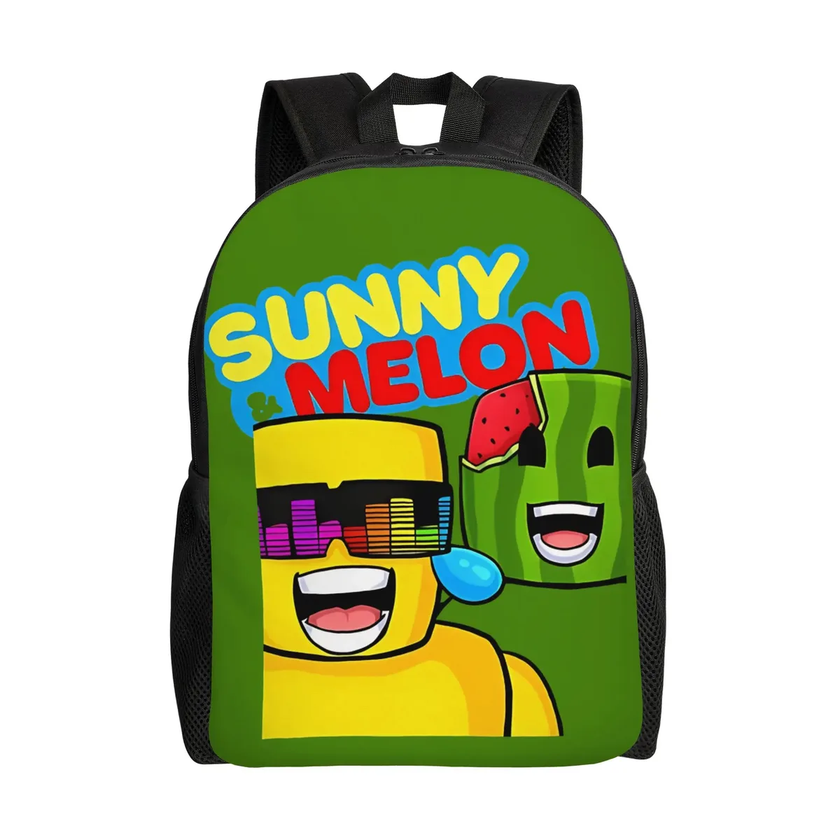 sac à dos sunny and melon pour adolescents, sacs à dos durables en polyester, sacs d'école élégants, sacs de voyage de haute qualité
