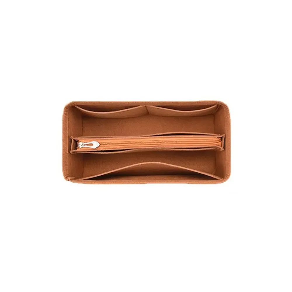 sac à main en feutre durable, sac d'insertion multi-poches, sac portable organisateur, sac intérieur de voyage pour birkin25/30/35