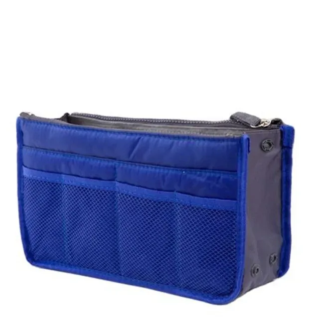 organisateur insérer sac femmes nylon voyage insérer organisateur sac à main sac à main grande doublure dame maquillage cosmétique sac pas cher femme fourre-tout