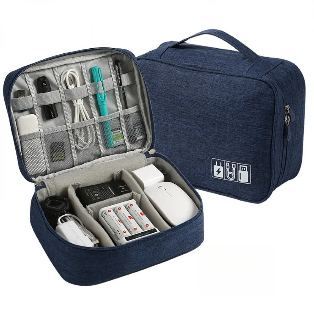 sac de rangement pour câbles, étanche, organiseur électronique numérique, sac de rangement portable pour câbles usb, chargeurs et prises, organiseur de câbles de voyage