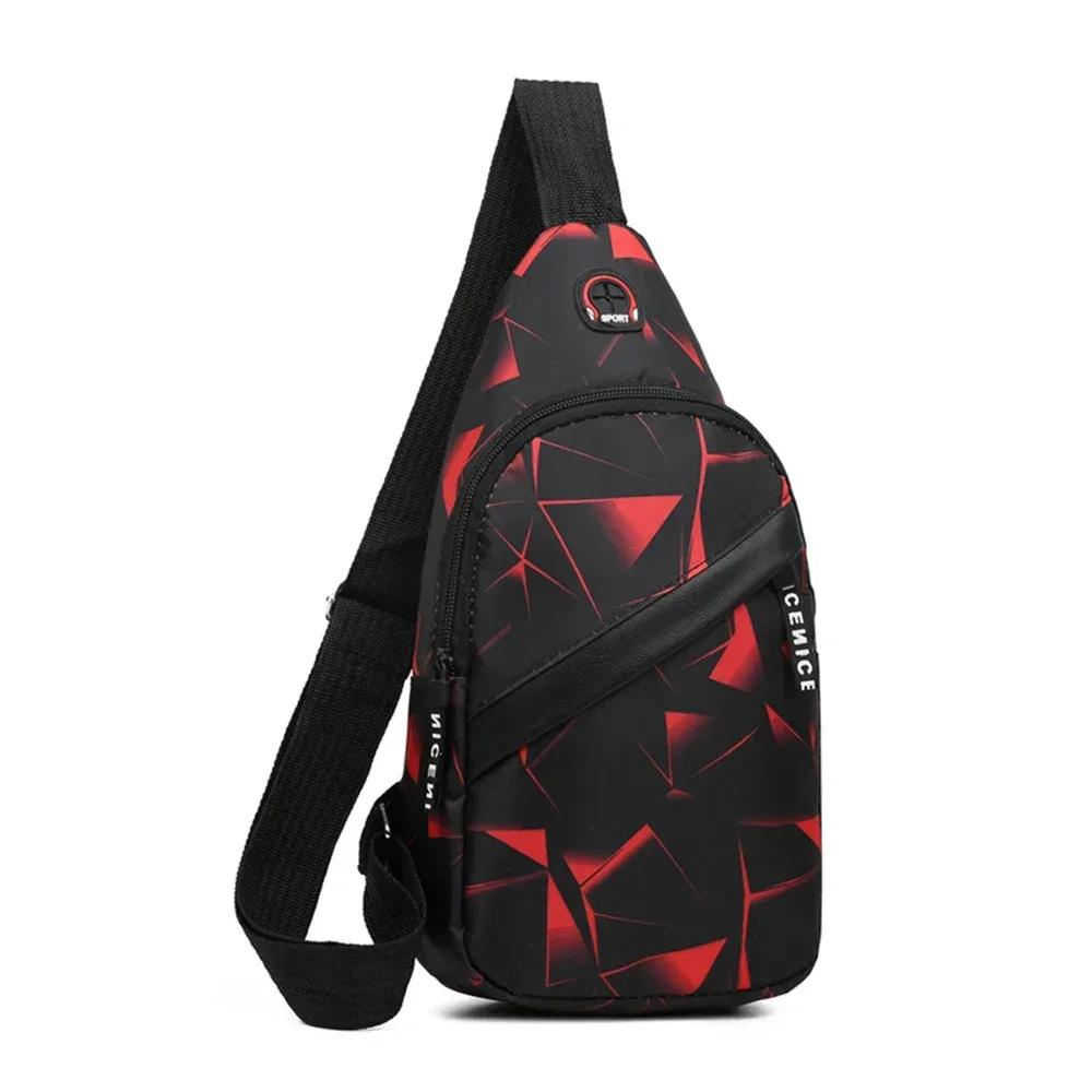 sac de poitrine, sac à bandoulière imperméable décontracté pour hommes, sac de sport tendance, petit sac multifonctionnel, sac à bandoulière