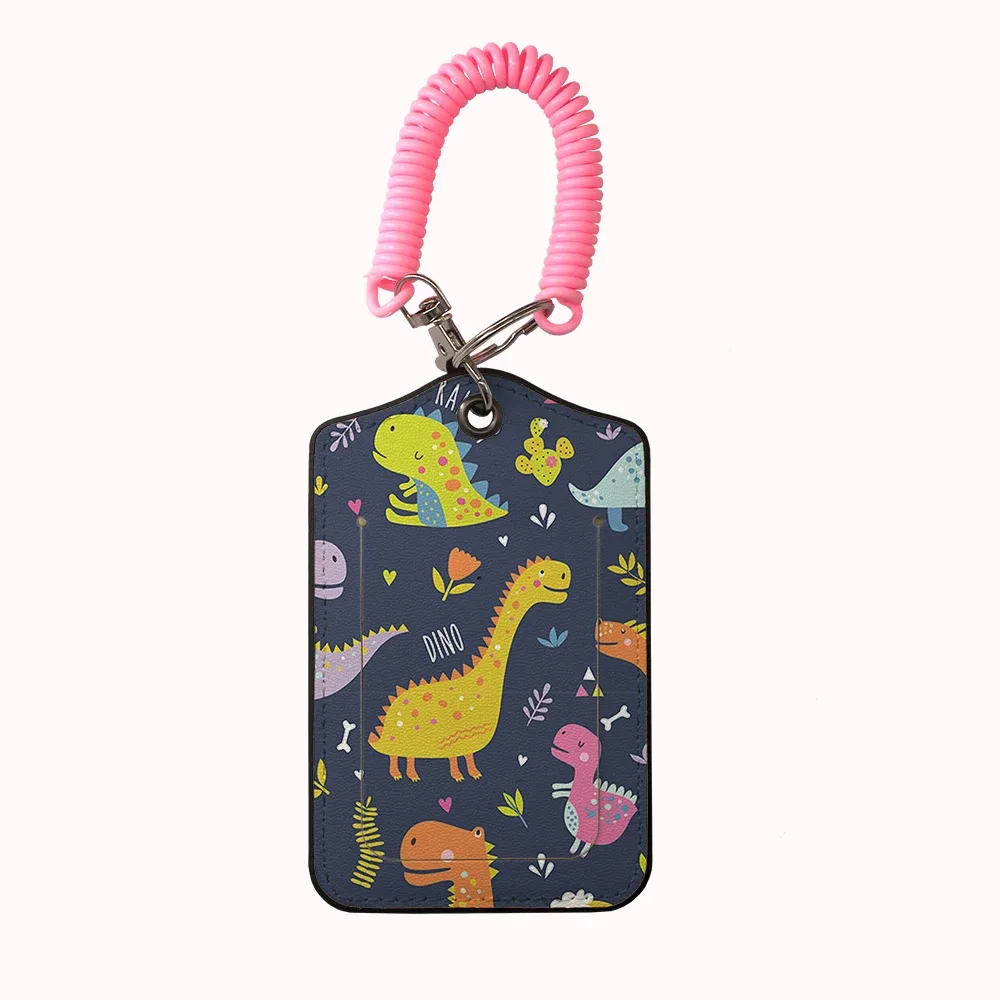étiquette de bagage professionnelle en cuir hot animalsdinosaur team, étiquette d'adresse pour valise, étiquette d'identification nominative pour bagage de cabine