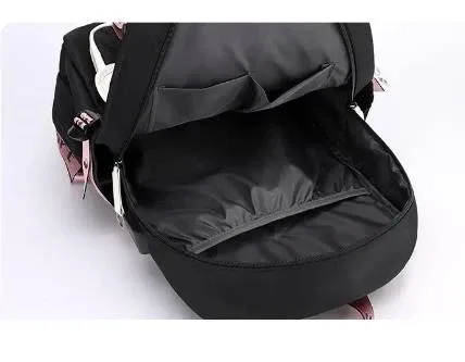 kawaii chaud katseye drôle impression sacs à dos doux capacité étudiant cartable collège étudiant patchwork ordinateur portable simple mochilas