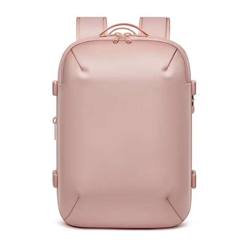 sac à dos de voyage pour femme, sac à dos à compression sous vide pour ordinateur portable 16 pouces, sac à dos scolaire avec chargement usb, sac à dos de randonnée et d'affaires extensible