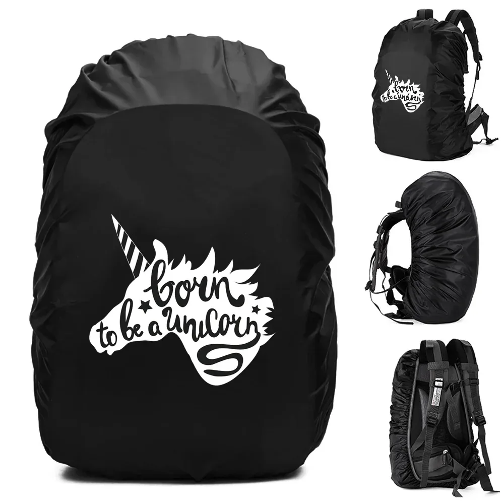 sac à dos imperméable pour homme, housse de pluie, sport de plein air, cyclisme de nuit, housse de pluie légère, sac de sécurité, camping, randonnée, 20l-75l
