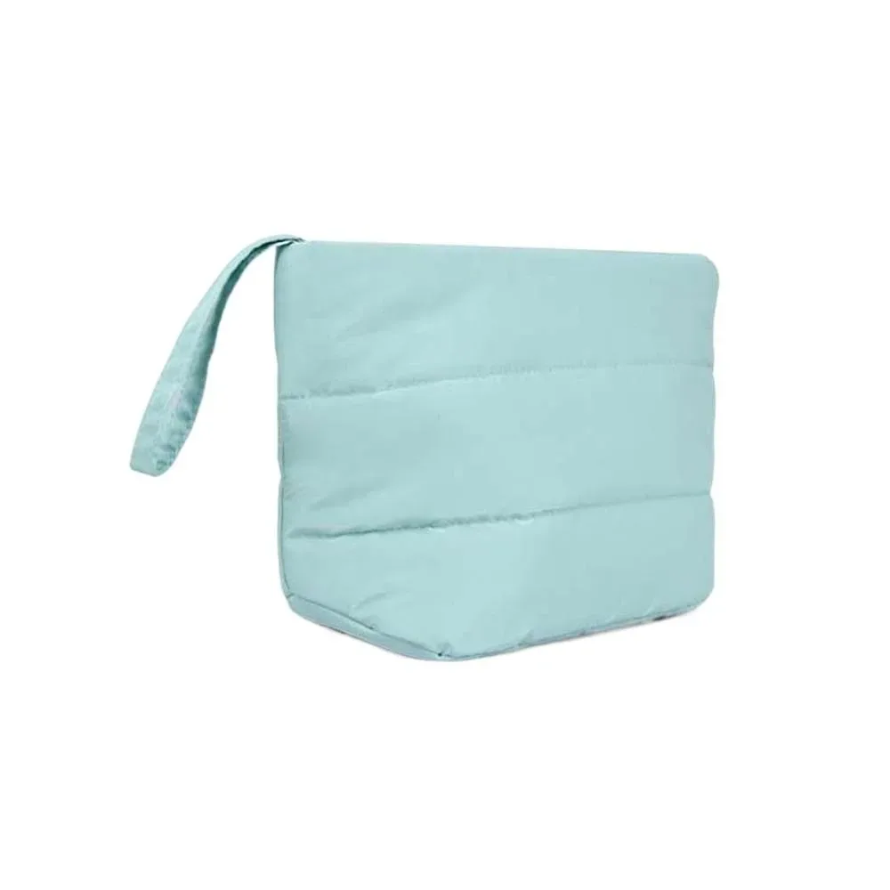 pochette de rangement couleur bonbon pour sac à main, grande capacité, pour maquillage, rouge à lèvres, serviettes hygiéniques, en coton doux