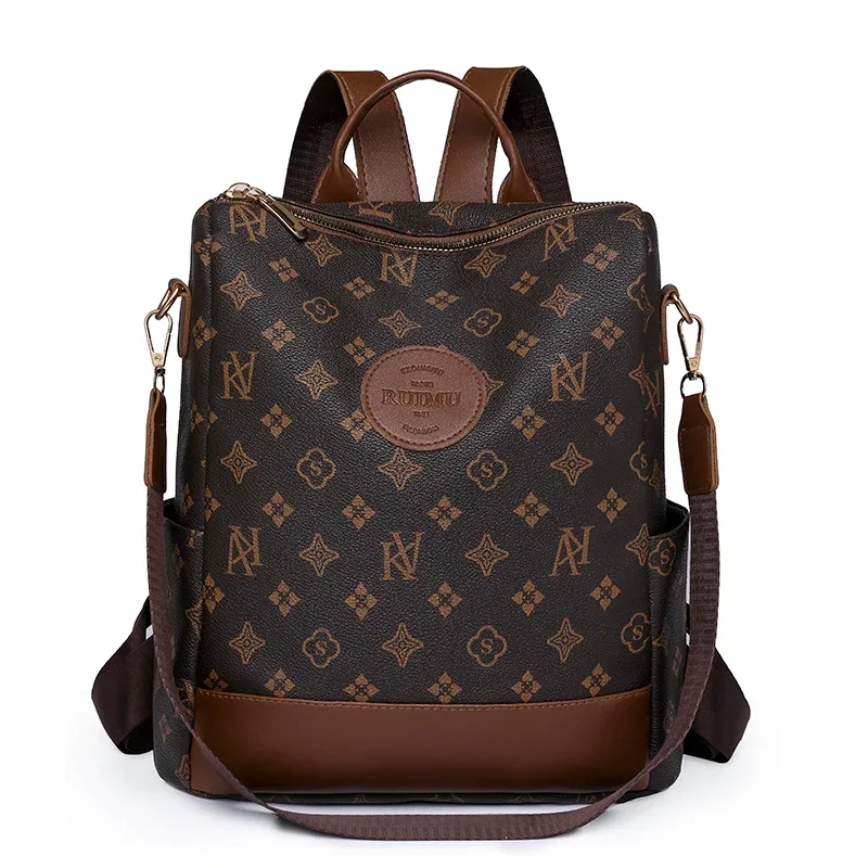 femmes grande capacité sac à dos sacs à main de haute qualité en cuir femme vintage sac sacs d'école voyage sac à dos dames bookbag sac à dos