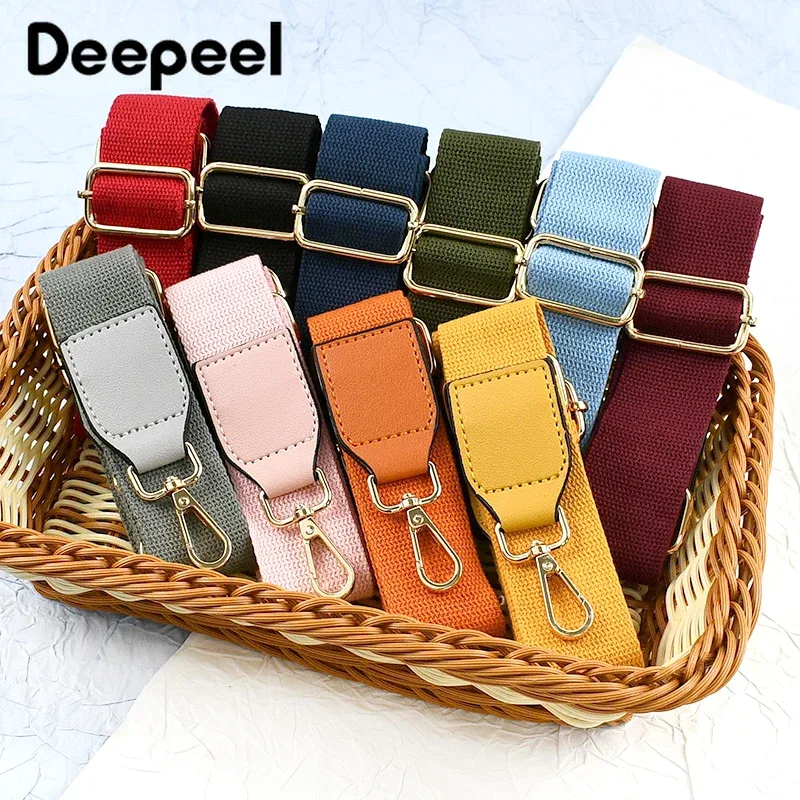 sangle sac nylon large remplaçable réglable boucle métal bandoulière main accessoires bricolage multicouleur voyage