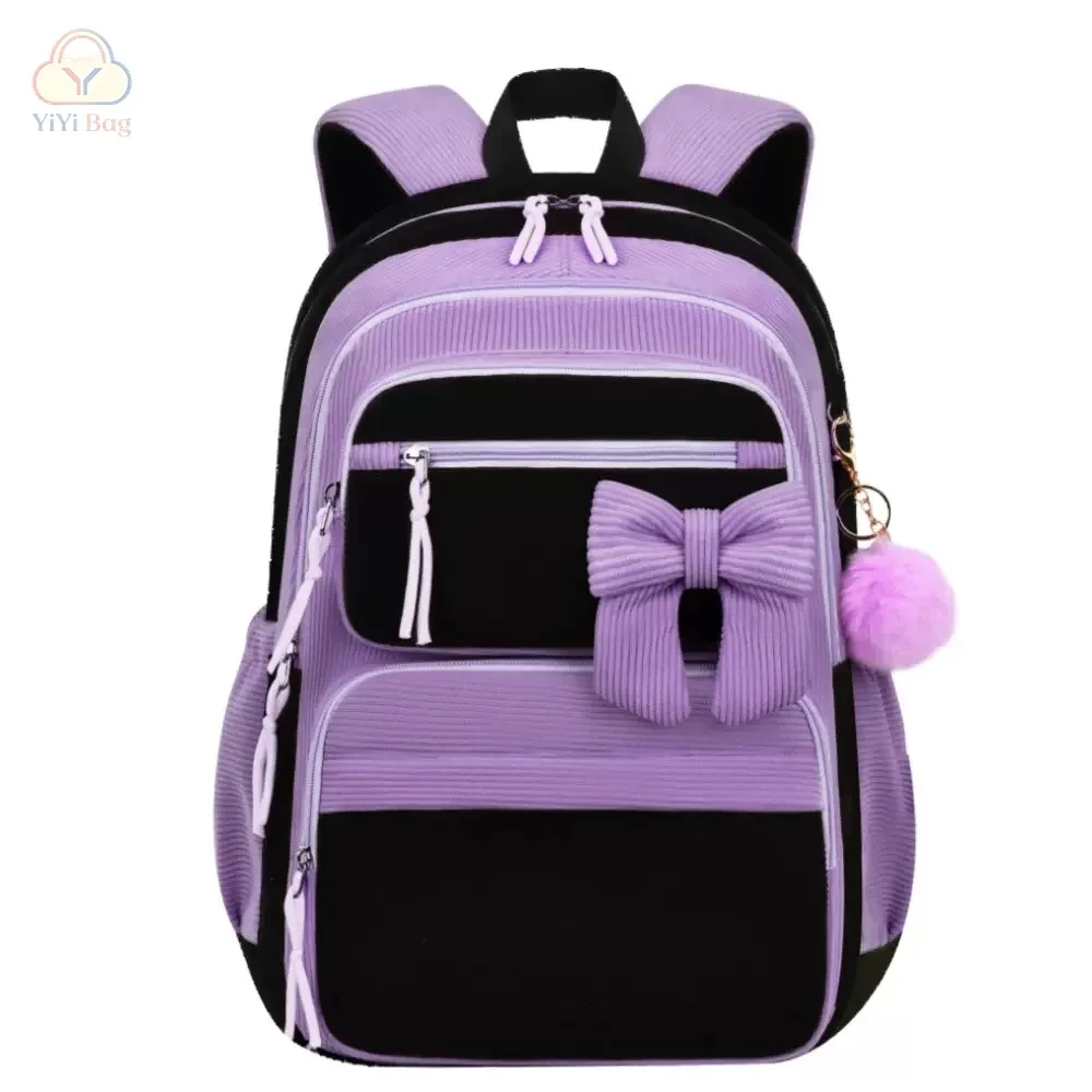 sac à dos d'école à motif cerise daisy, trousse à crayons, sac à main, ensemble de trois pièces, pour garçons, filles, adolescents, tendance, sac à dos de haute qualité