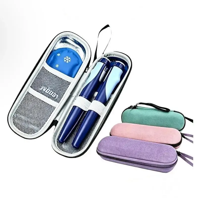 sac de voyage isotherme pour insuline, sac de refroidissement thermique pour diabétiques, protège-pilules sans gel, sac isotherme médical oxford pour la maison et les voyages